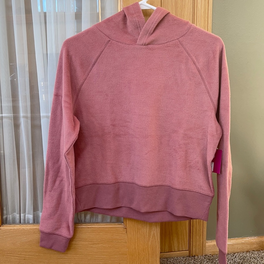 Minky fleece hoodie